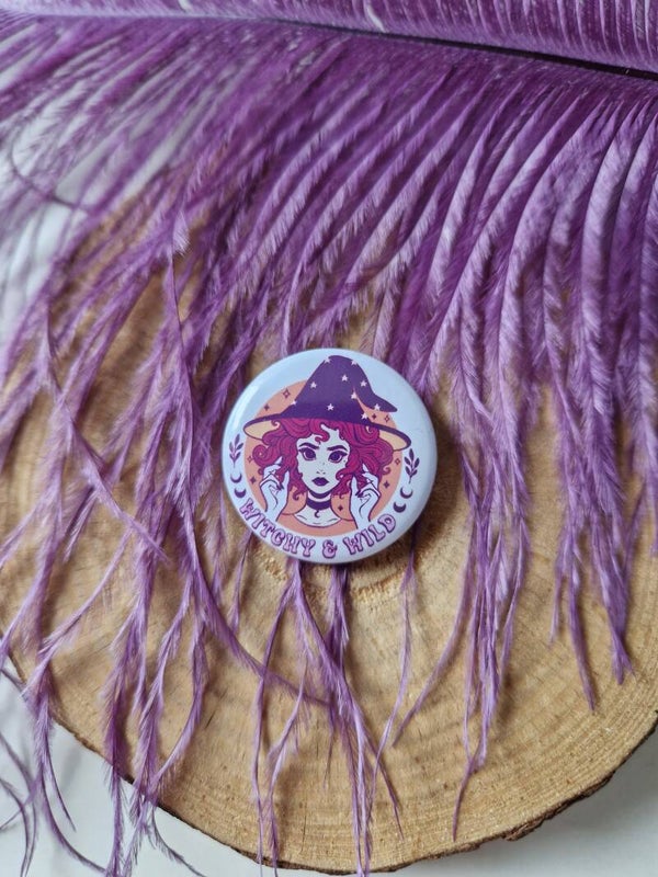Badge Witchy & Wild,