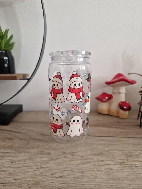 Gobelet petit fantôme de Noël,