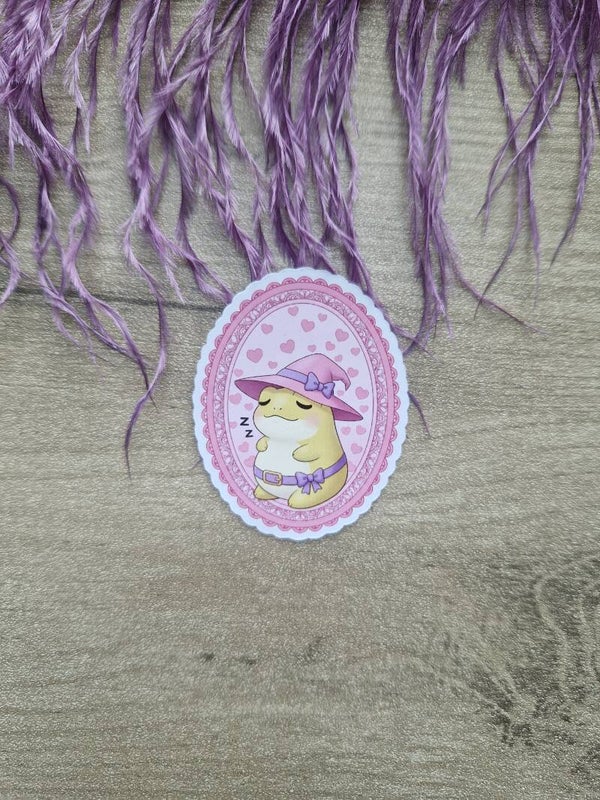 Sticker grenouille,