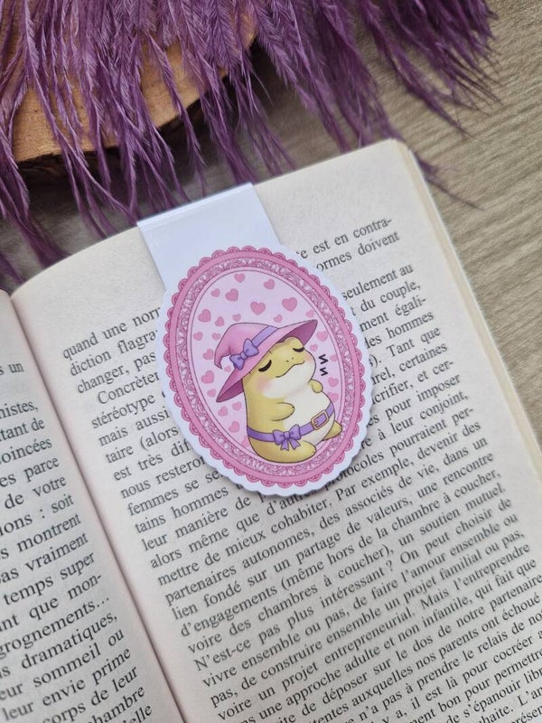 Marque-page magnétique grenouille,