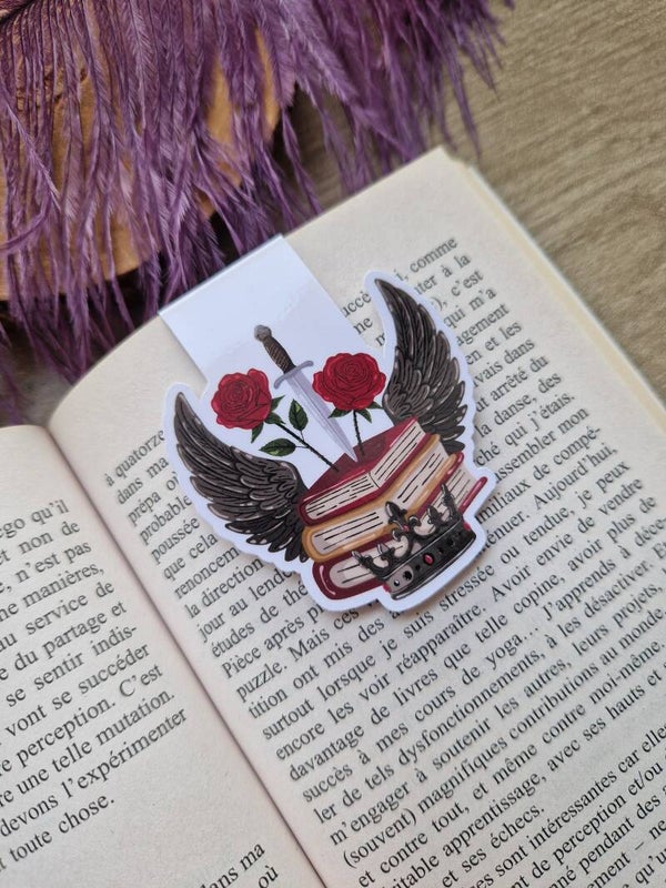 Marque-page magnétique romance mafia,