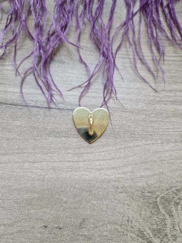 Coeur crochet adhésif,