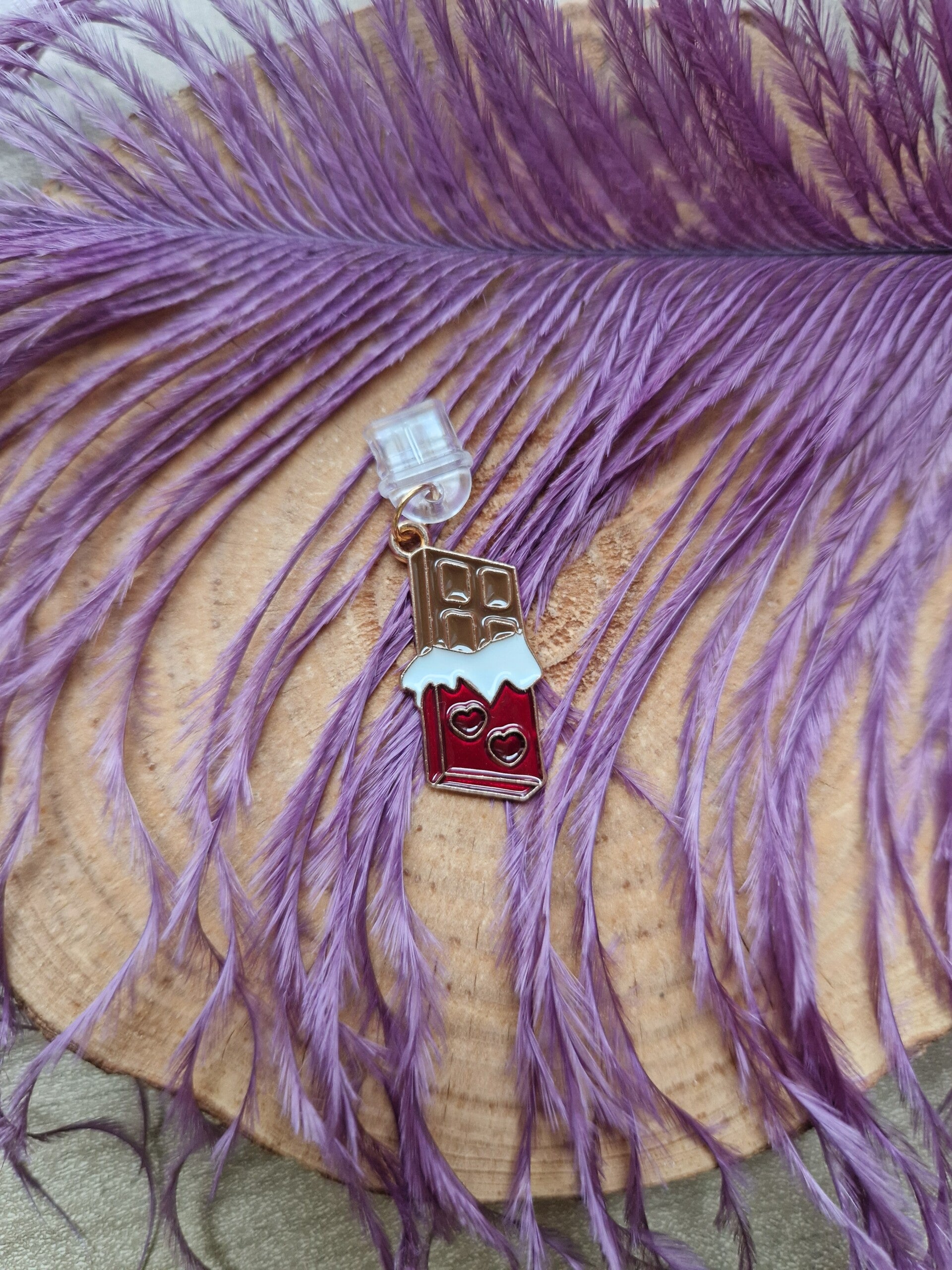 Bouchon anti-poussière chocolat,