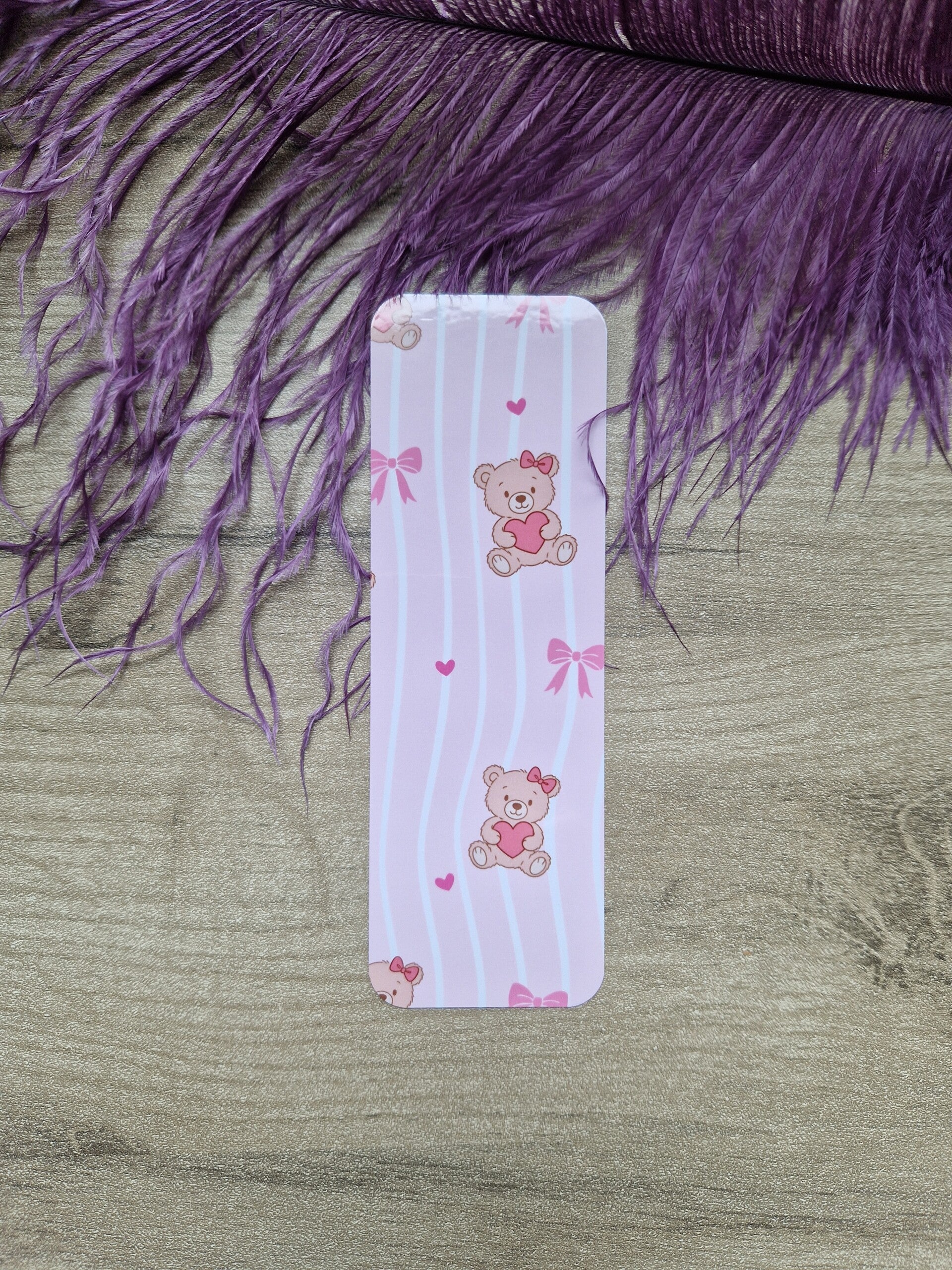 Marque-page nounours girly,