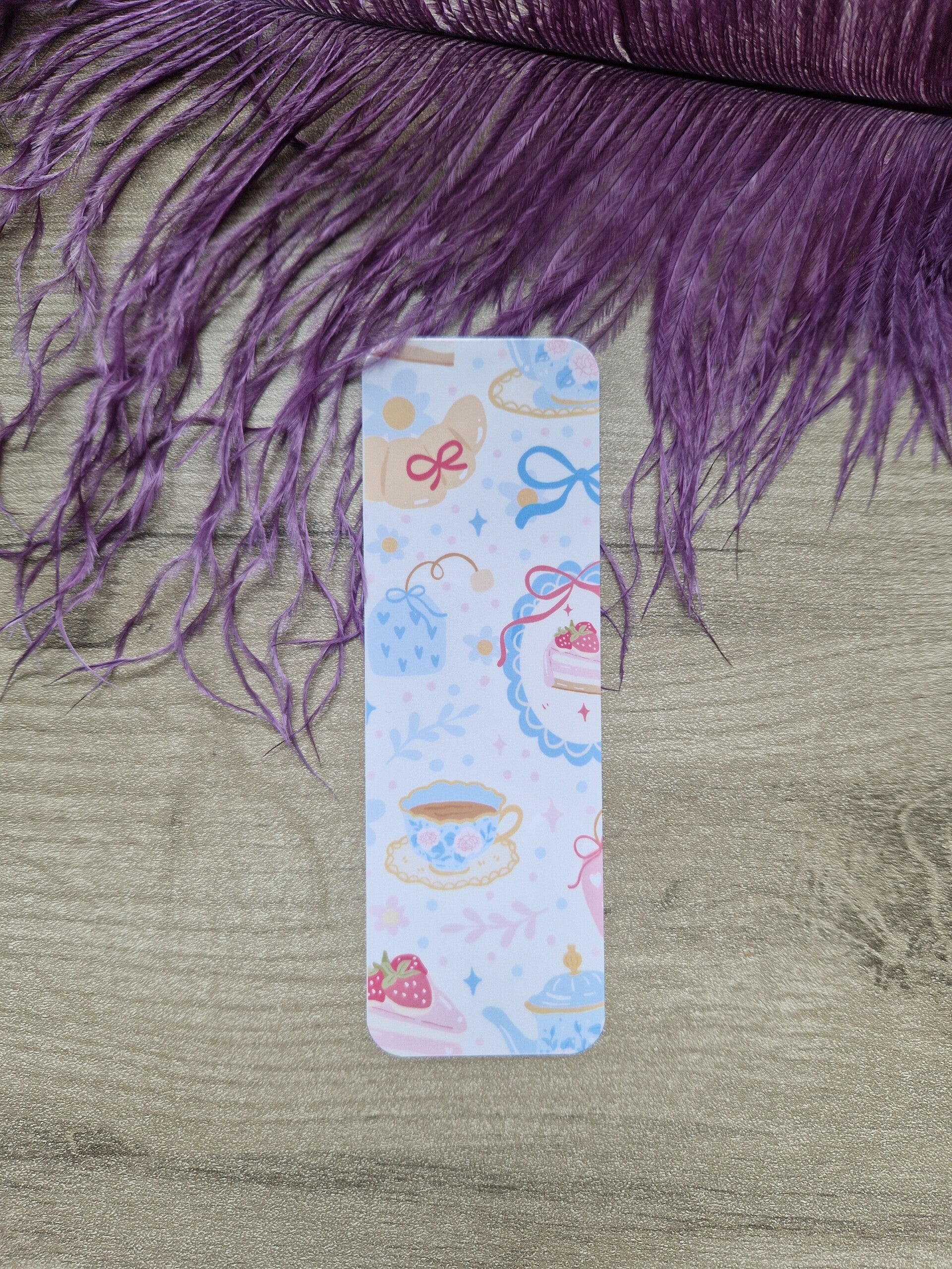 Marque-page thé girly,
