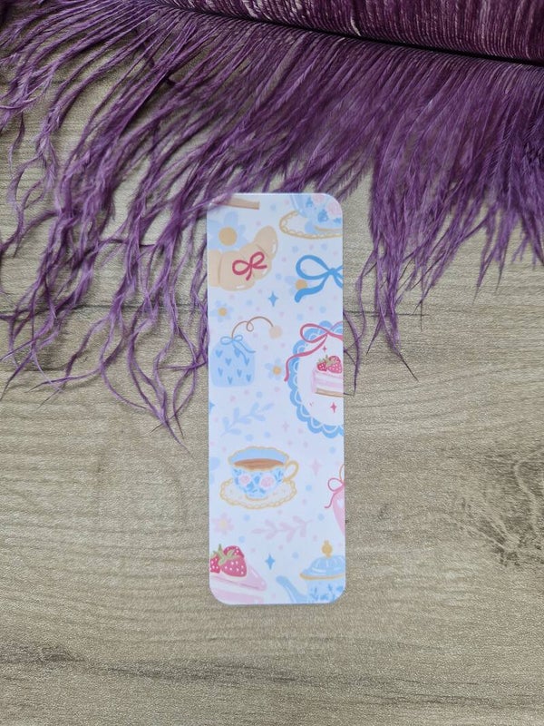 Marque-page thé girly,