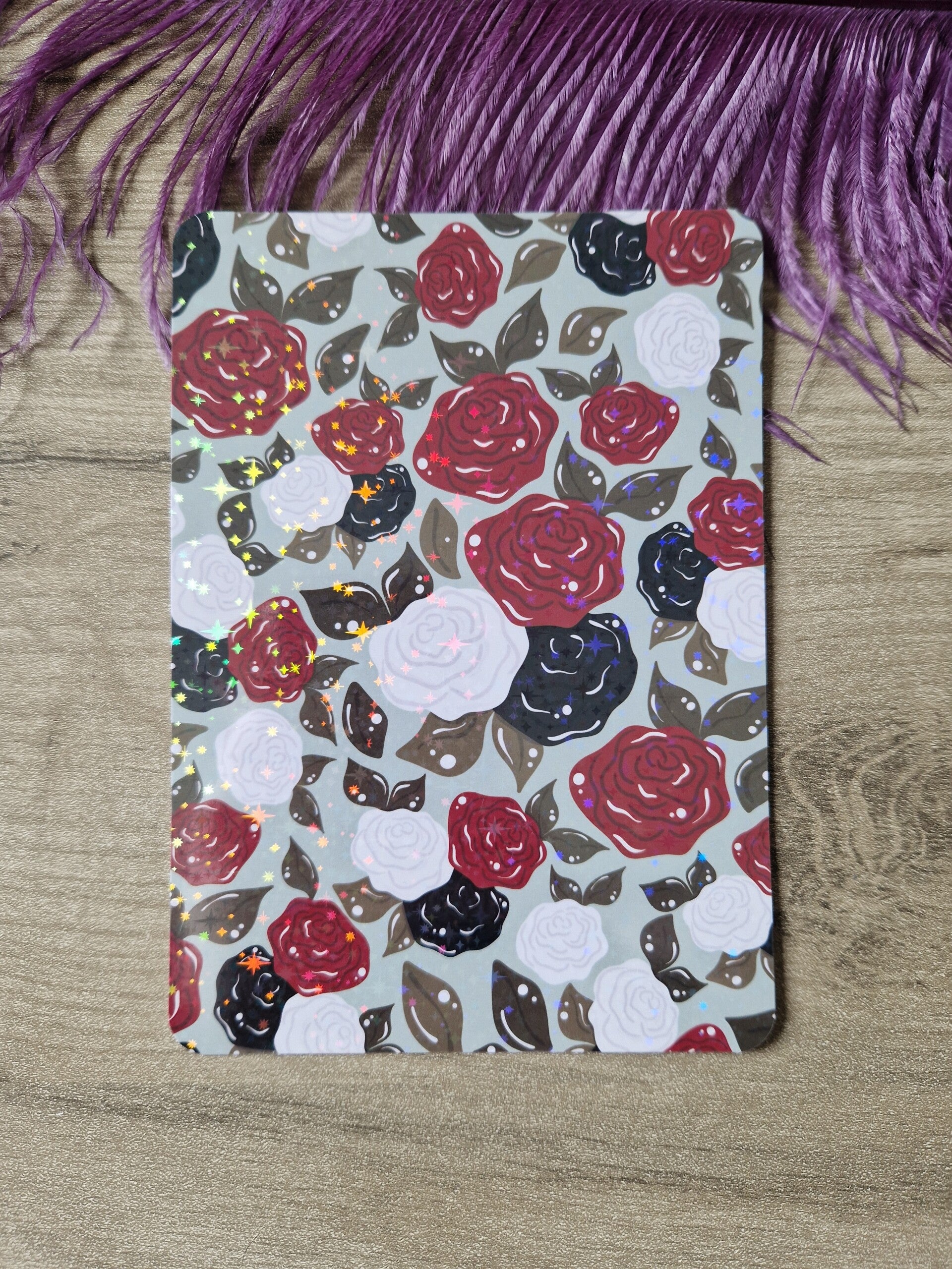 Insert pour Kindle holographique rose,