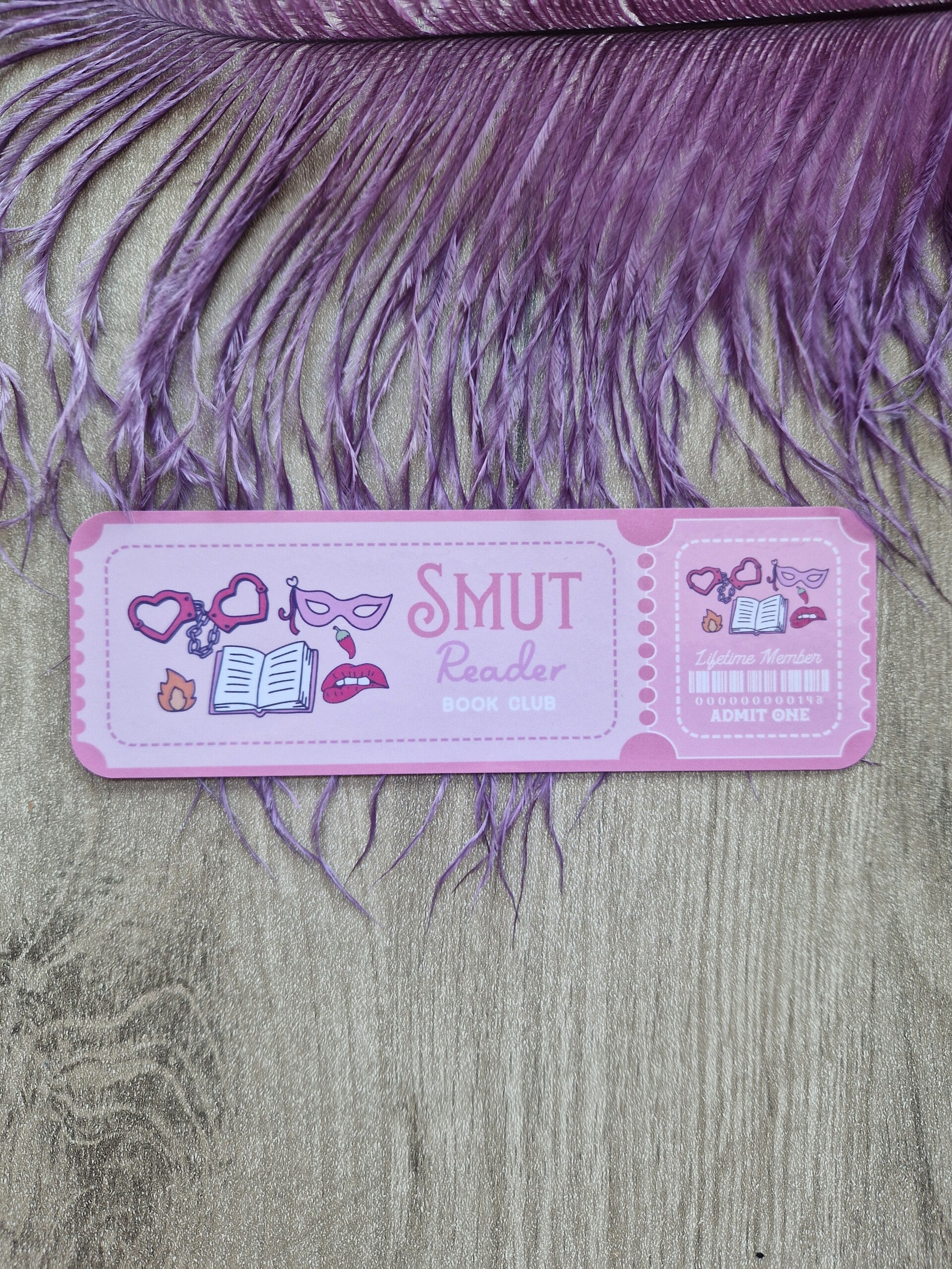 Marque-page smut reader,