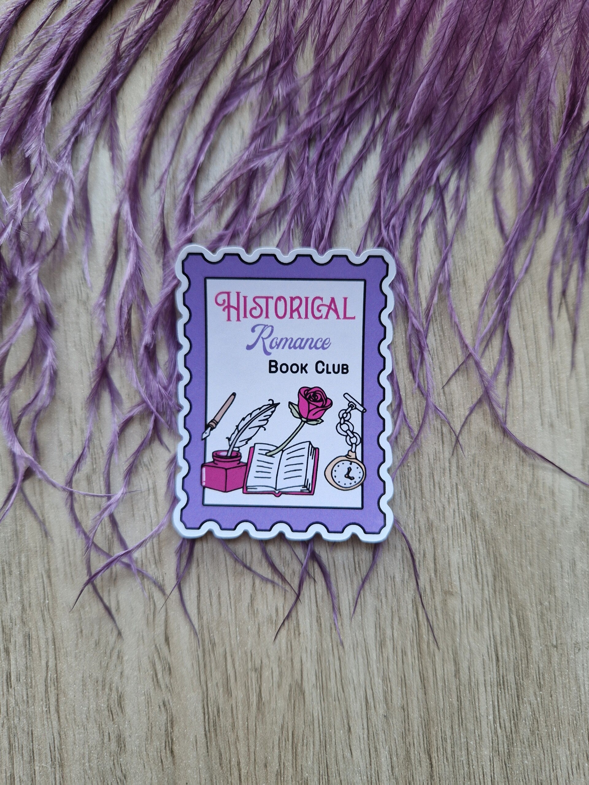 Sticker timbre historical,