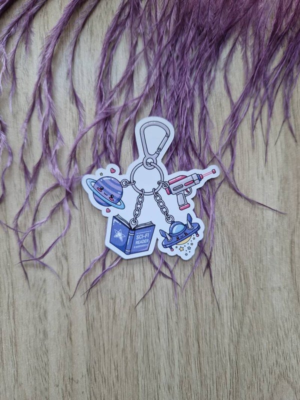 Sticker sci-fi,
