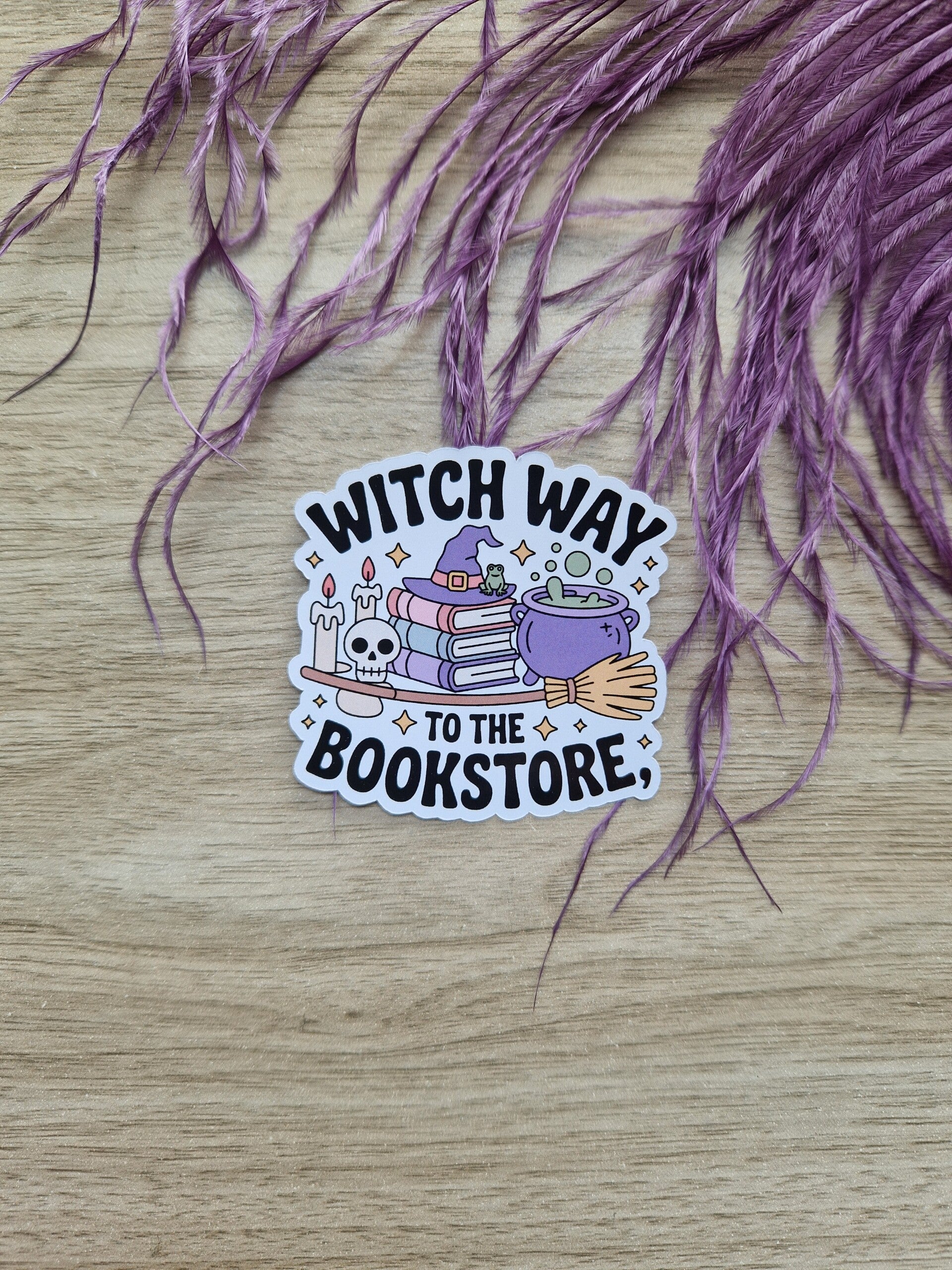 Sticker witch,