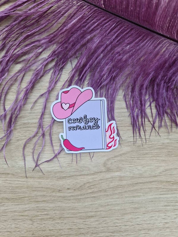 Sticker cowboy romance,