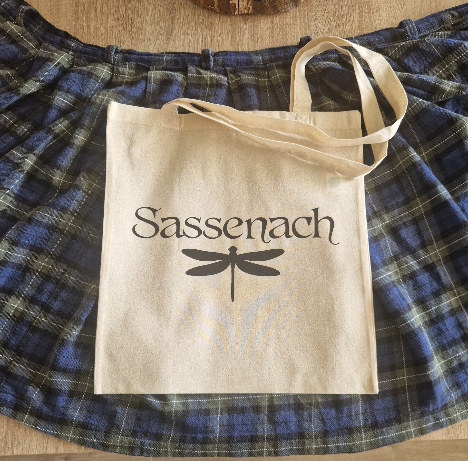 Tote bag Sassenach libellule,