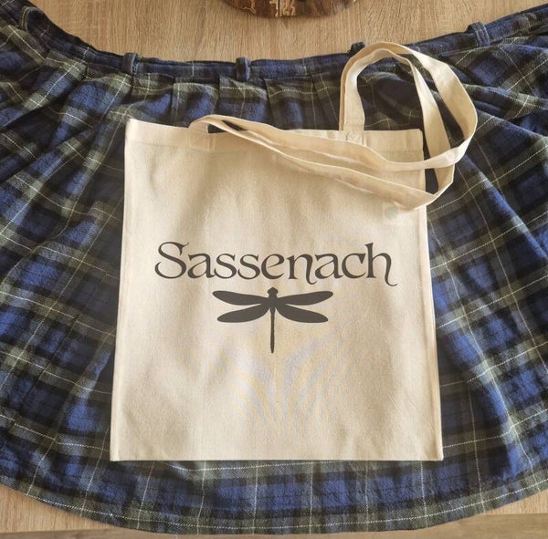 Tote bag Sassenach libellule,