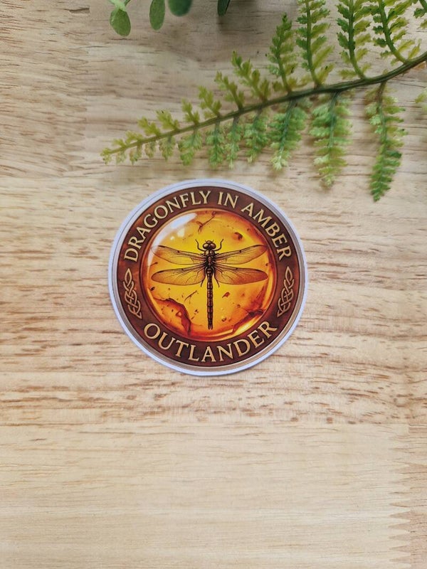 Sticker dragonfly,