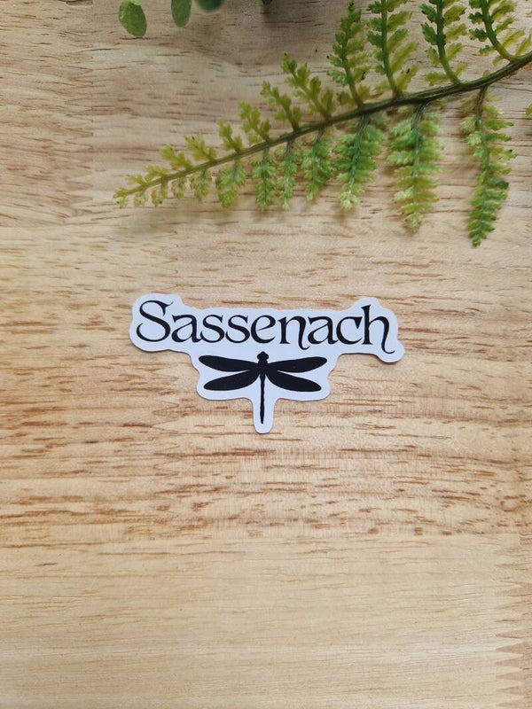 Sticker sassenach,
