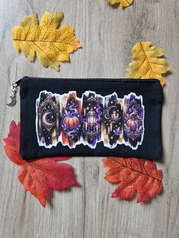 Pochette noir thème witchy vibes,