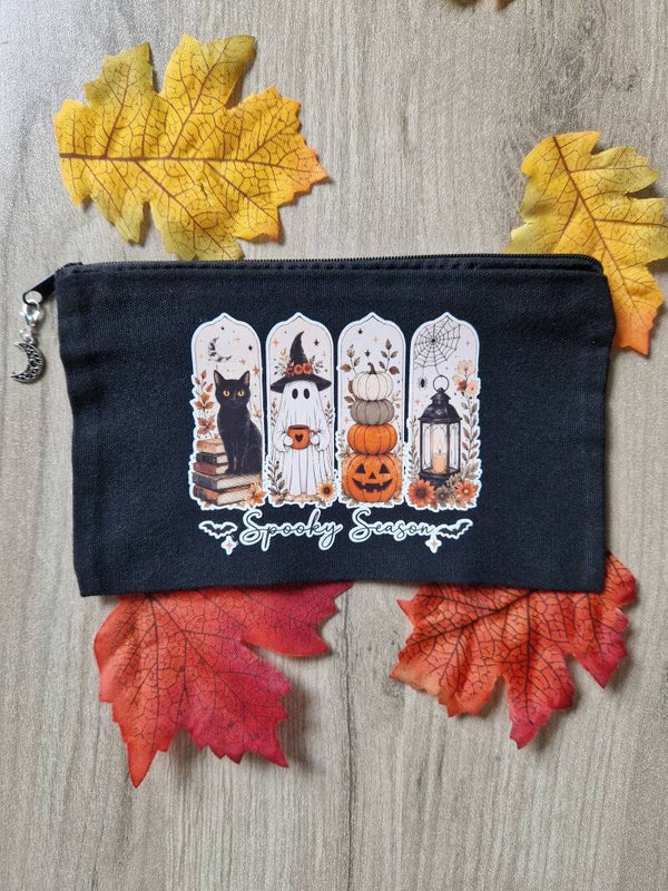 Pochette noir spooky season,