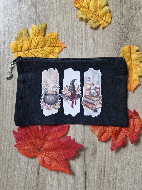 Pochette noir sorcière,