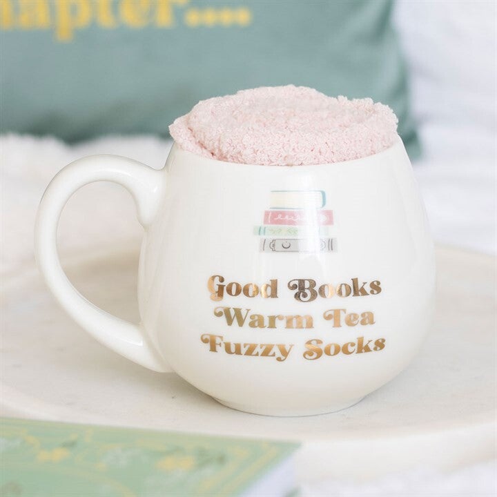 Ensemble tasse et chaussettes Good Books