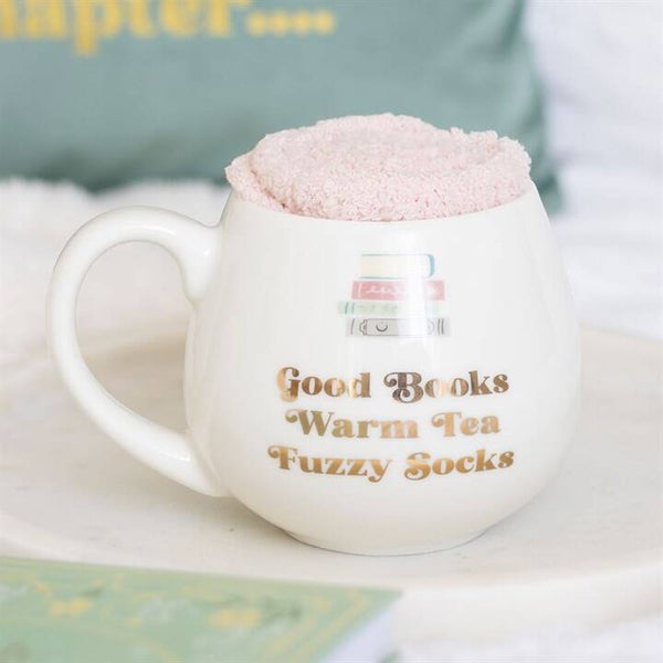 Ensemble tasse et chaussettes Good Books