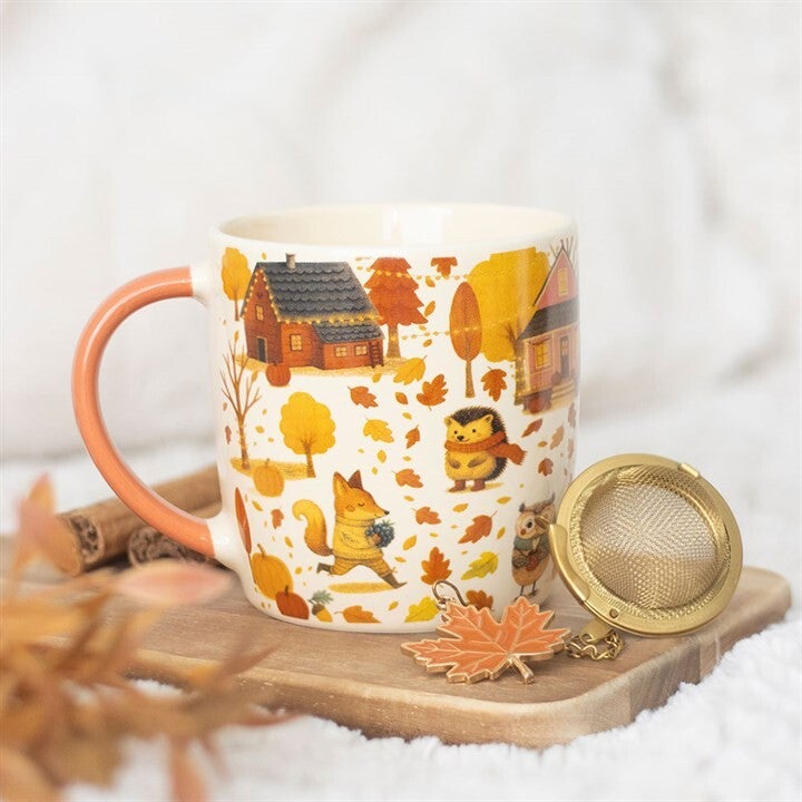Ensemble tasse et passoire à thé Creature Comforts