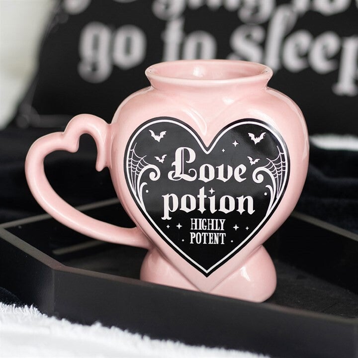 Tasse en forme de potion d'amour