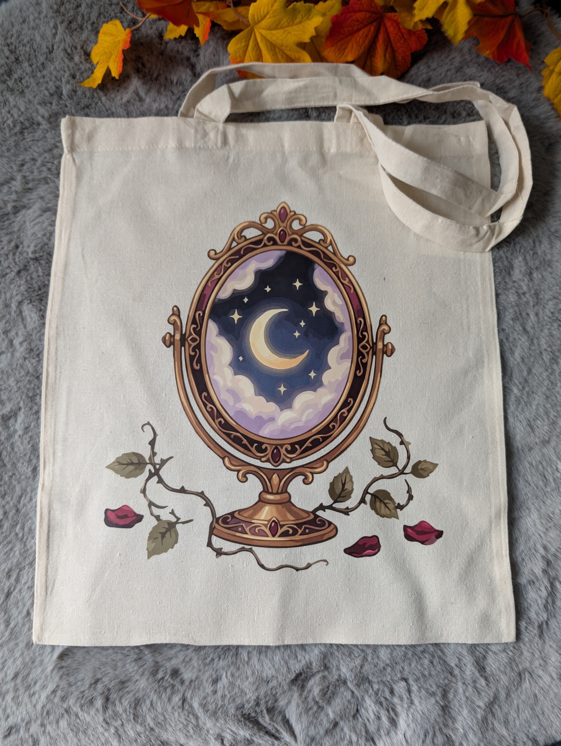 Tote bag miroir romantasy,
