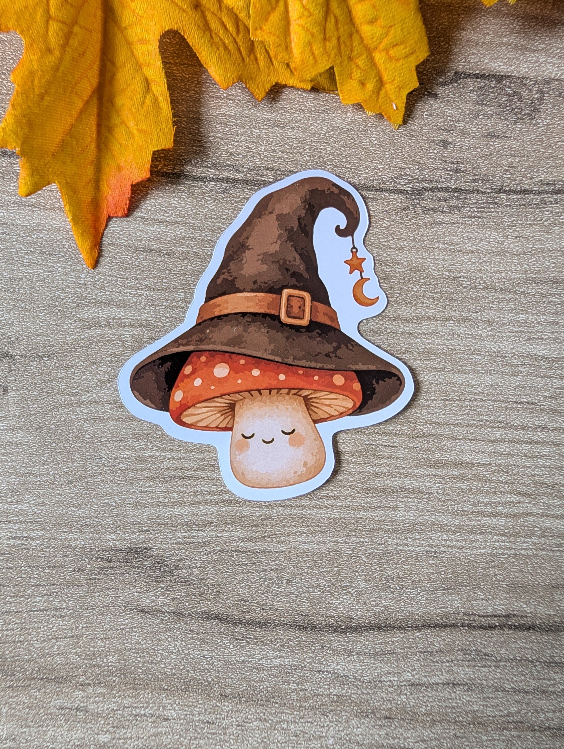 Sticker champignon sorcier,