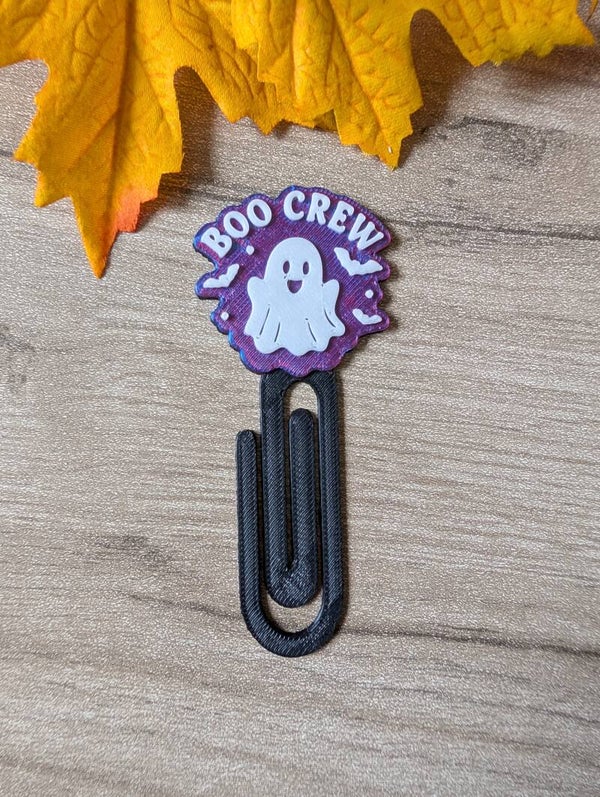 Marque-pages 3D trombone fantôme Boo Crew,