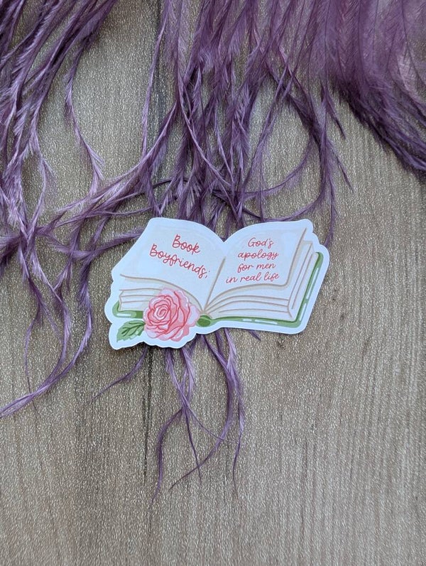 Sticker livre book boyfriends,