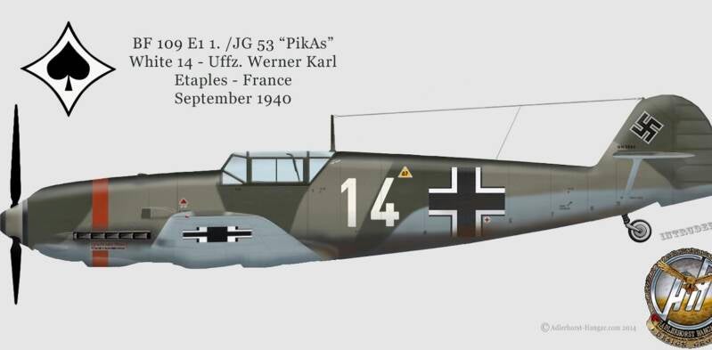 BF 109 Etaples 