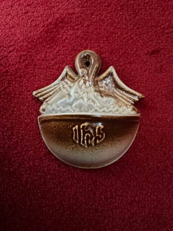 Wijwaterbakje – St. Joris Beesel, ca. 1945-1959