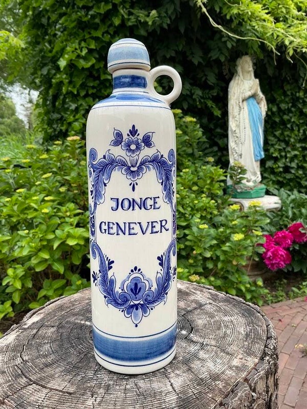 Oudhollandse Delfts blauwe kruik – Jonge Genever