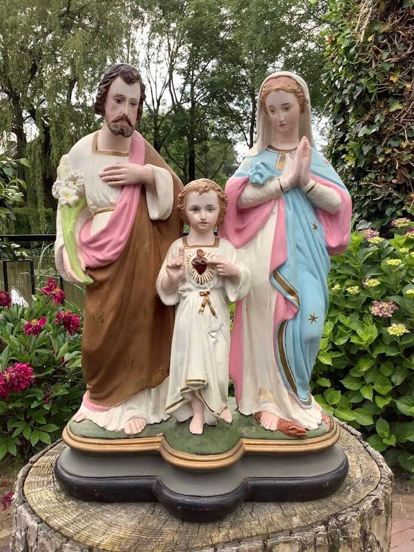 Heiligenbeeld van de Heilige Familie – Frankrijk, jaren ’30