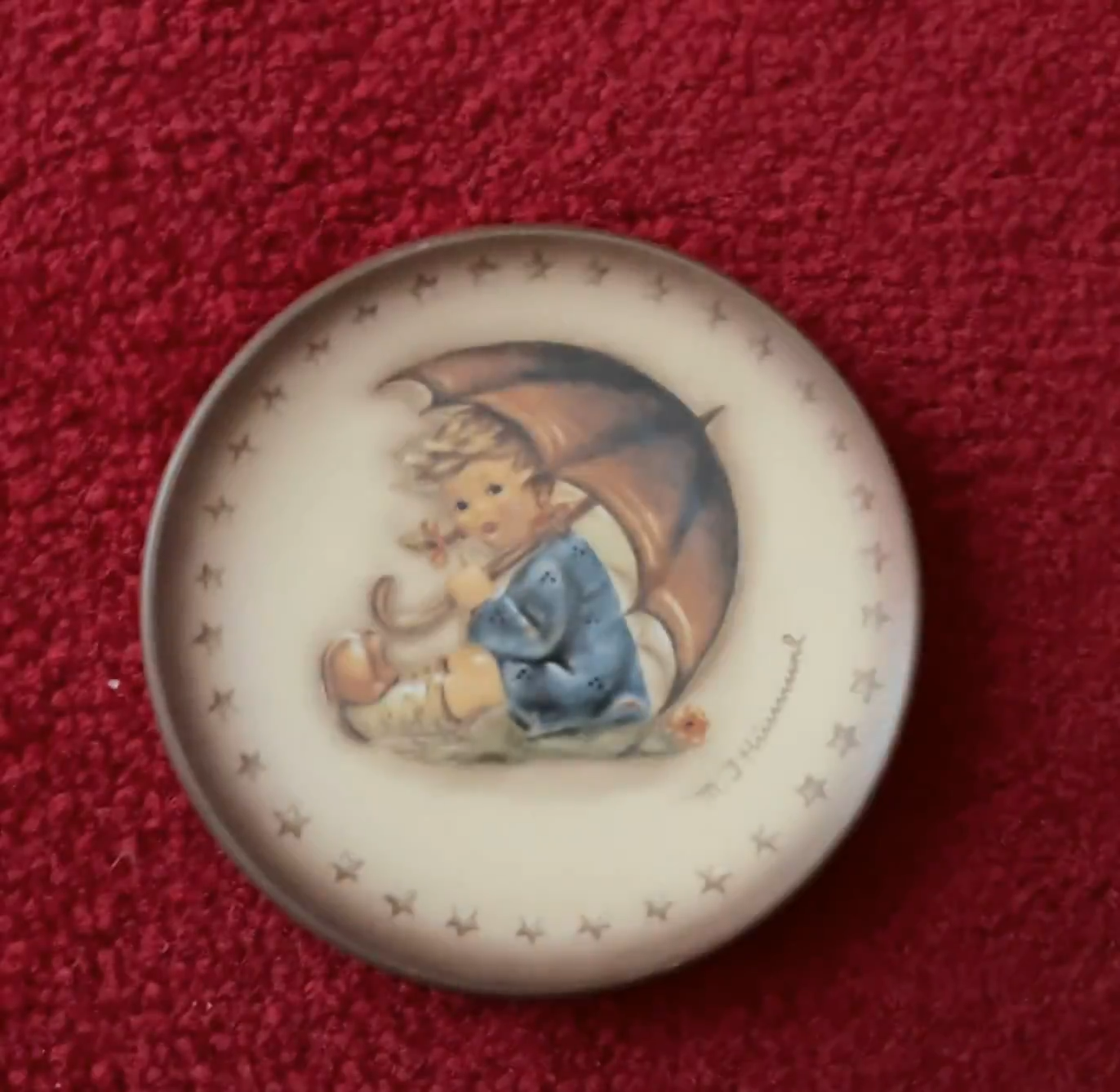 Goebel M.J. Hummel bordje – 12e editie (1982)