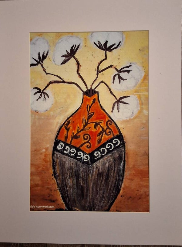 Kunstdruck/ " Die Farben der Savanne "