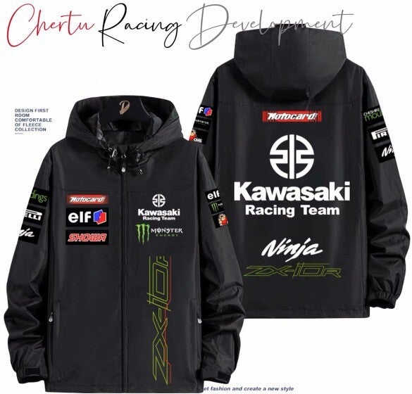 Kawasaki Fans Motorcycle Jacket -- ZX10R