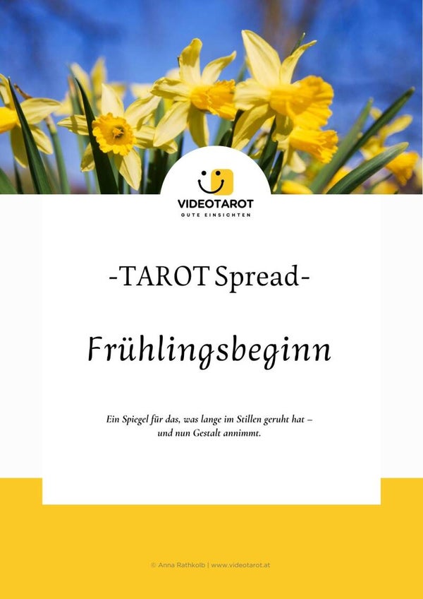 Frühlingsbeginn mit Tarot