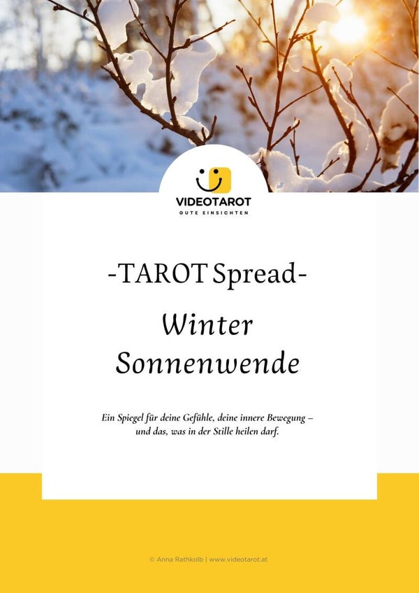 Wintersonnenwende mit Tarot