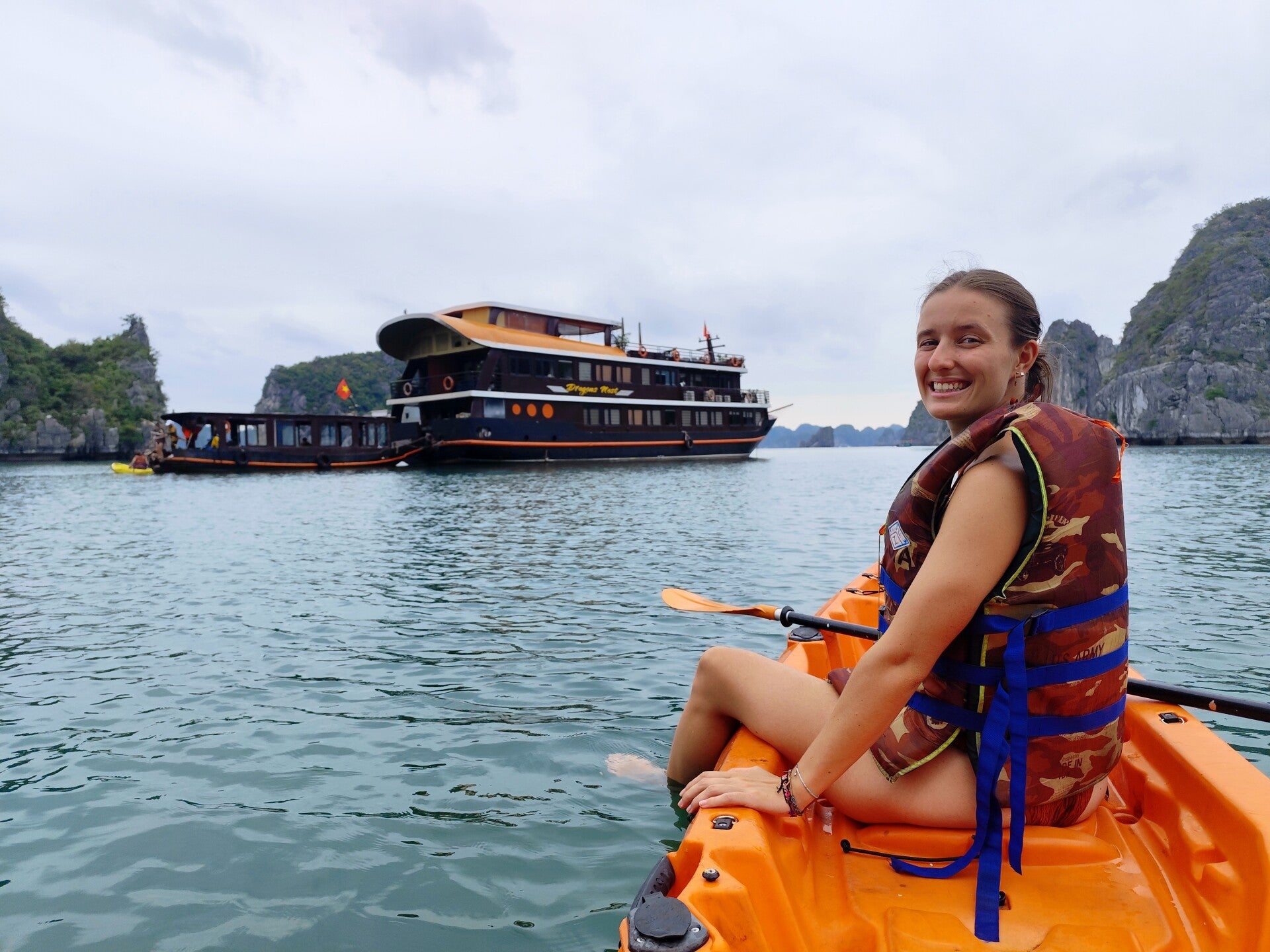 Kayak Baie de Lan Ha Vietnam