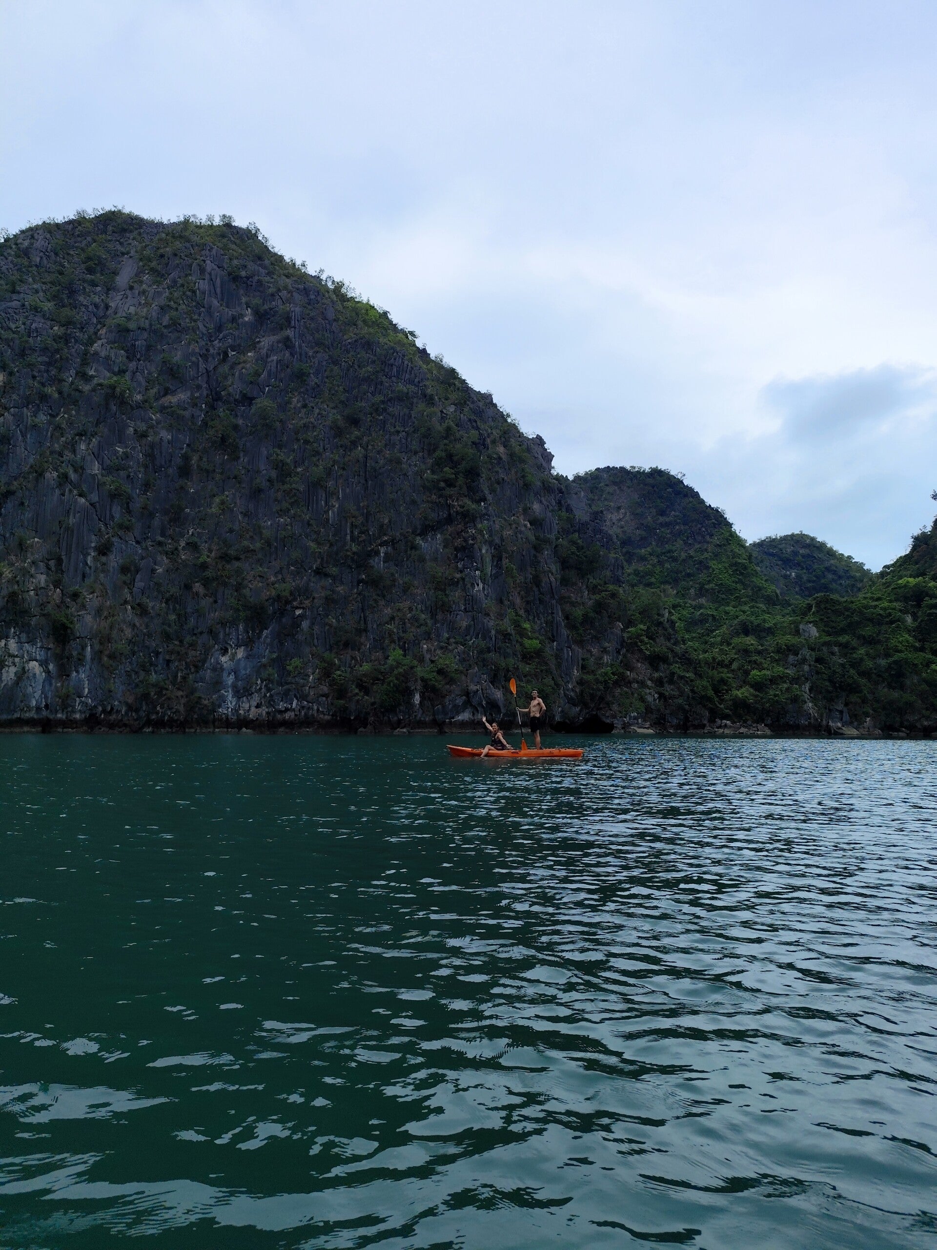 Kayak Baie de Lan Ha Vietnam