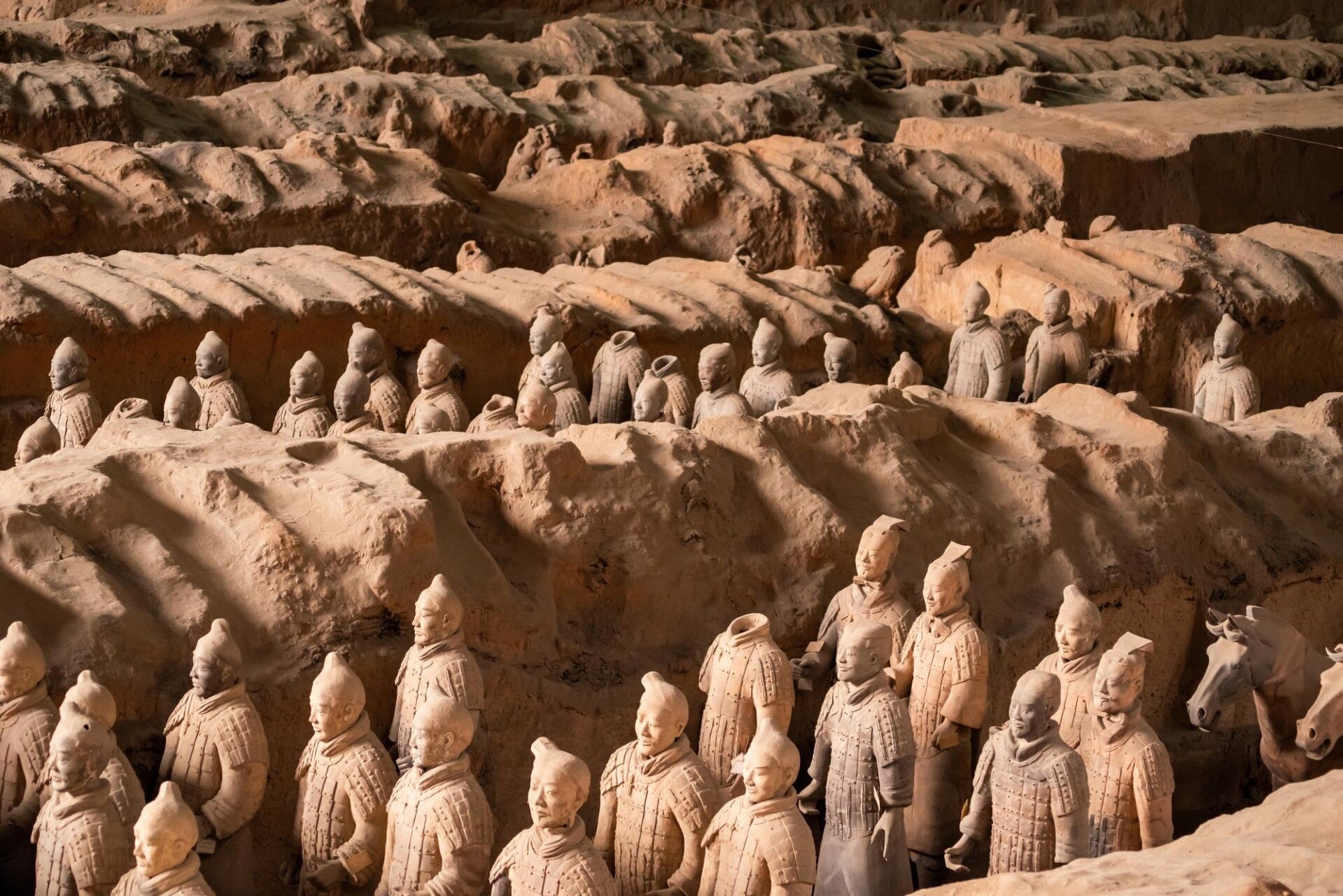 Armée de Terre cuite Xi'an, Chine