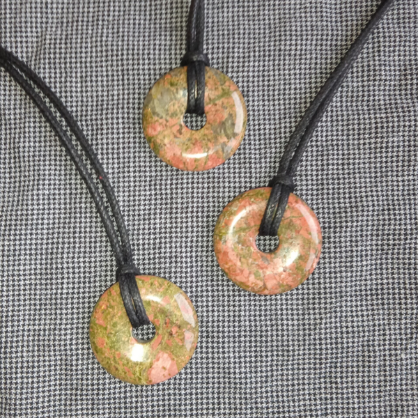 Doonut Unakite 30mm