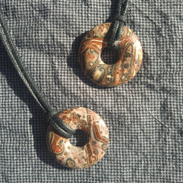 Doonut Jaspe Léopard 30mm