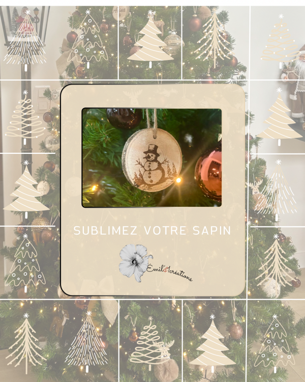 Boule de Noël personnalisable