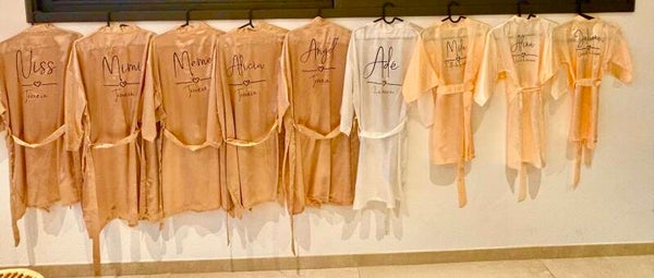 Peignoir personnalisable