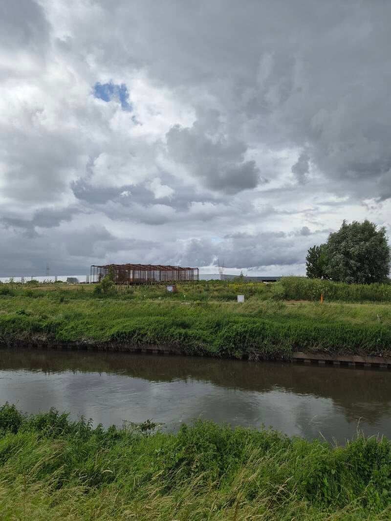 Succession, een levend kunstwerk op de Darse-site in Vilvoorde - Vlaams - Brabant