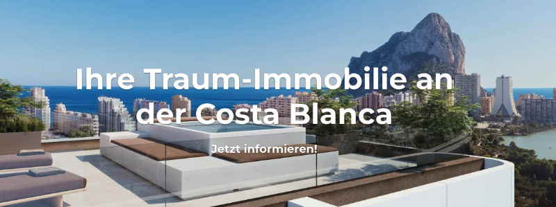 Finden sie jetzt Ihre Traumimmobilie in Spanien
