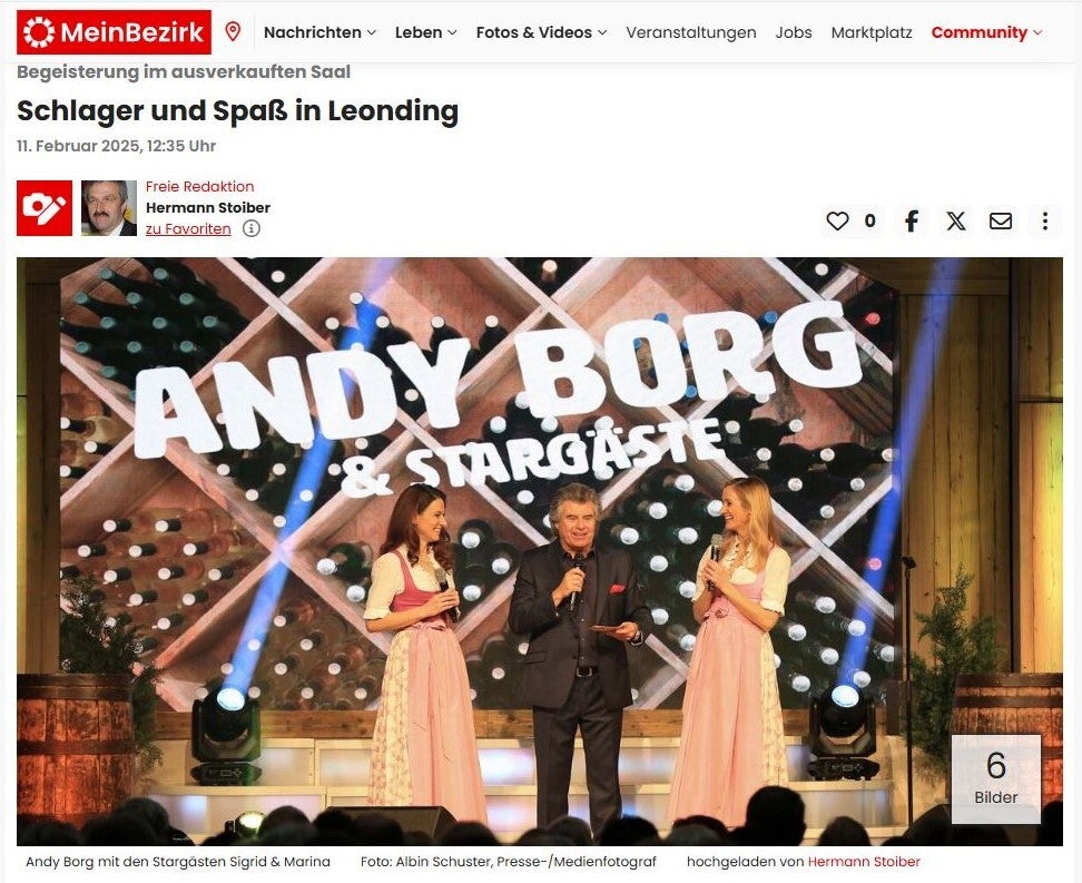 Andy Borg, Albin Schuster,